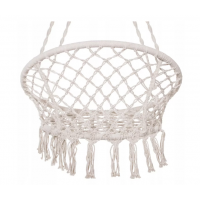Leagan tip scaun rotund suspendat, pentru casa sau gradina, cu franjuri, capacitate 150kg, 79x80x120 Leagan tip scaun rotund suspendat, pentru casa sau gradina, cu franjuri, capacitate 150kg, 79x80x120