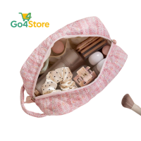 Pachet deluxe feminin Aparat de masaj cu impulsuri electromagnetice+Portfard cosmetic din material