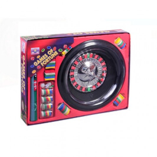 Ruleta Royale: Set complet de masă – Cu zar, 2 bile și jetoane pentru ore nelimitate de distracție