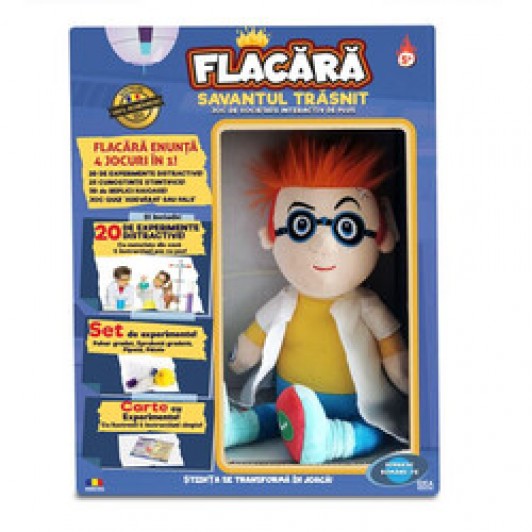 Joc de Societate Interactiv de Plus ”Flacara – Savantul Trasnit”