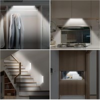 Lampa LED Portabila cu Senzor de Miscare, Lumina Rece, Reincarcare USB si Suport Magnetic