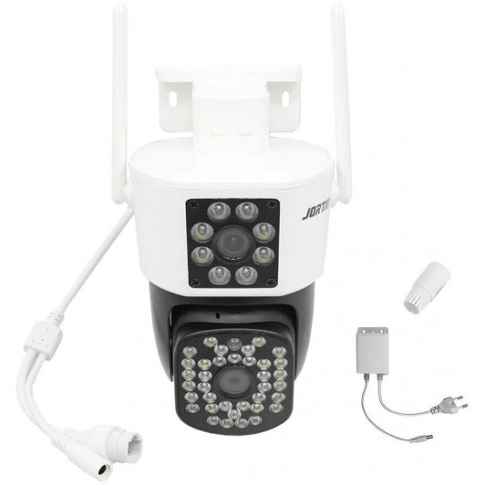 Camera de Supraveghere JORTAN JT-8293, WiFi, IP66, HD Wireless, 2 MP, 1920 x 1080 Pixeli, cu Aplicaț