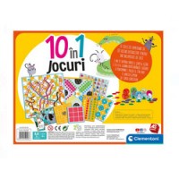 Joc de Societate 10 in 1 Jocuri Calsice si Educative
