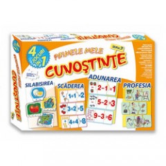 Joc de Societate Educativ ”Primele Mele Cunostinte” 4 in1