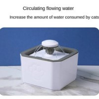 Fantana de apa pentru animale de companie, 2,5 litri, distribuitor de apa, pentru pisici si caini mi