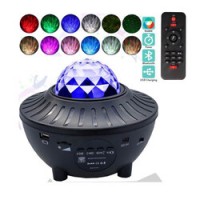 Proiector lumini LED Galaxie stele multicolore, cu telecomanda, port USB si bluetooth pentru muzica