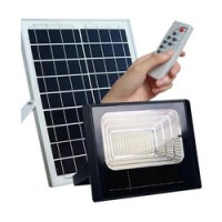 Proiector LED 50 W Cu Panou Solar Si Telecomanda,Waterproof IP66