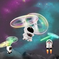 Jucarie Tip Robot Spatial Zburator