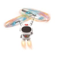 Jucarie Tip Robot Spatial Zburator
