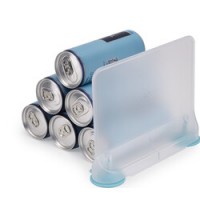 Pachet 2 x Organizator frigider, spatiu despartitor, 20.5 cm