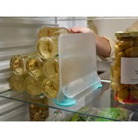 Pachet 2 x Organizator frigider, spatiu despartitor, 20.5 cm