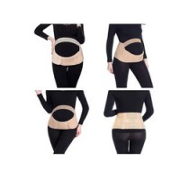 Centura abdominala gravide, din 3 piese pentru perioada prenatala, prindere velcro