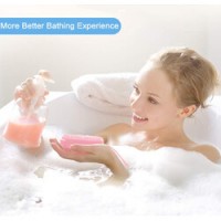 2 x Burete de baie din silicon cu spatiu pentru sapun, extra spuma