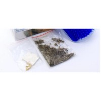 Set 2 x Perie pentru pisici, dispozitiv de îndepărtare a părului, montat pe perete