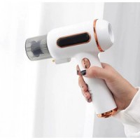 Aspirator portabil de mana cu dispozitiv de indepartare a acarienilor cu lampa UV Alb