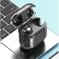 Casti Audio Bluetooth 5.3 TM10 Wireless Transparent