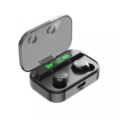 Casti Bluetooth fara fir, TG01, calitate sunet HD, control tactil