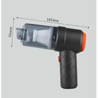 Aspirator Portabil fara fir, Tip Pistol 2 in 1, Suflare si Aspirare, Incarcare USB, Pentru Casa si M
