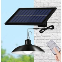 Lampa solara suspendata, cu telecomanda, 90 Lm/W