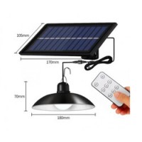 Lampa solara suspendata, cu telecomanda, 90 Lm/W