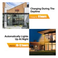 Lampa solara suspendata, cu telecomanda, 90 Lm/W