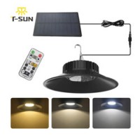 Lampa solara suspendata, cu telecomanda, 90 Lm/W