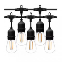 Ghirlanda luminoasa interconectabila 5 m cu 10 becuri 220w