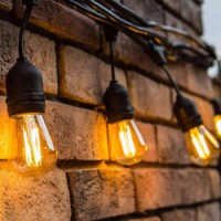 Ghirlanda luminoasa interconectabila 5 m cu 10 becuri 220w