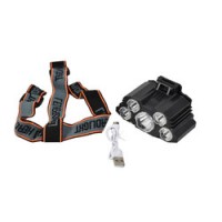 Lanterna de cap L-T21 CU 5 led, 10W