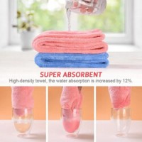 Set 2 x Prosop turban,  uscare rapida, din microfibra