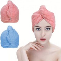 Set 2 x Prosop turban,  uscare rapida, din microfibra