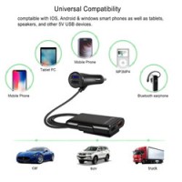 Incarcator Auto, 4 Porturi USB, Fast Charge