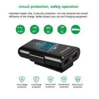 Incarcator Auto, 4 Porturi USB, Fast Charge