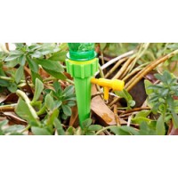 Set 10 Picuratoare cu valva pentru irigarea, udarea plantelor, debit de apa reglabil