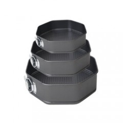Set 3 forme pentru torturi sau prajituri, forma octogonala