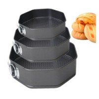 Set 3 forme pentru torturi sau prajituri, forma octogonala