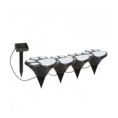 Set 4 Lampi solare LED, model amprenta de catel