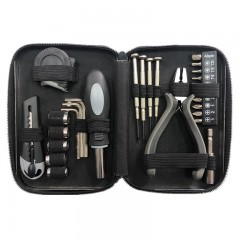 Trusa 27 Piese, Surubelnita biti si precizie, Chei Tubulare 6-10 mm, cleste, ruleta si cutter