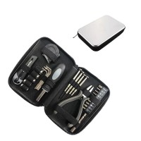 Trusa 27 Piese, Surubelnita biti si precizie, Chei Tubulare 6-10 mm, cleste, ruleta si cutter