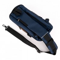 Borseta de umar Fashion, inchidere cu cifru, cablu conectare powerbank USB, multiple spatii stocare