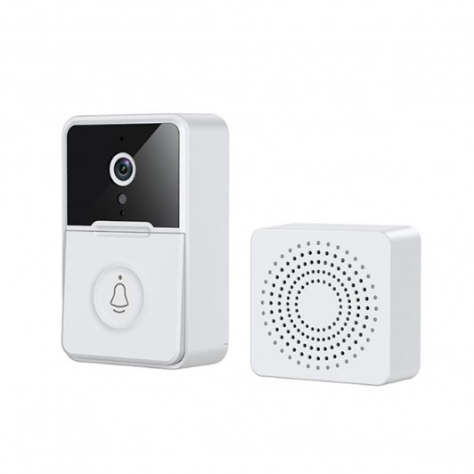Sonerie cu Camera Inteligenta cu Vizibilitate Nocturna 1080 p, 800 mah, WIFI