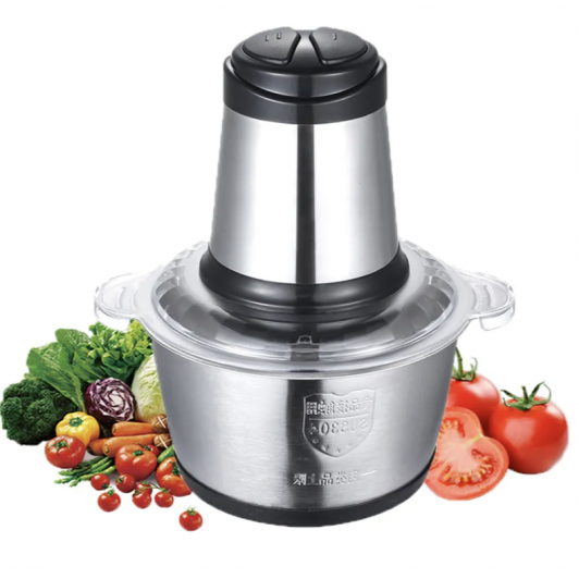 Tocator electric multifunctional 2 L , vas inox cu 4 lame