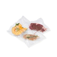 Set 100 pungi pentru vidat, gofrate 17 x 25 cm