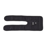 Genunchiera reglabila cu sistem de incalzire, marime universala, alimentare USB, Negru