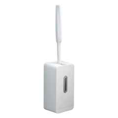Perie din silicon pentru toaleta cu suport de perete, 38.5cm