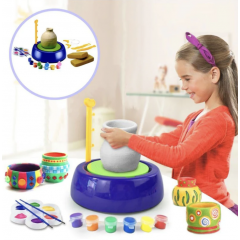 Roata Olarului, set olarit, jucarie educationala, creativa pentru copii