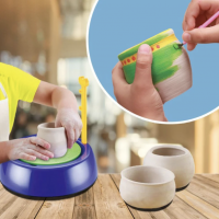 Roata Olarului, set olarit, jucarie educationala, creativa pentru copii