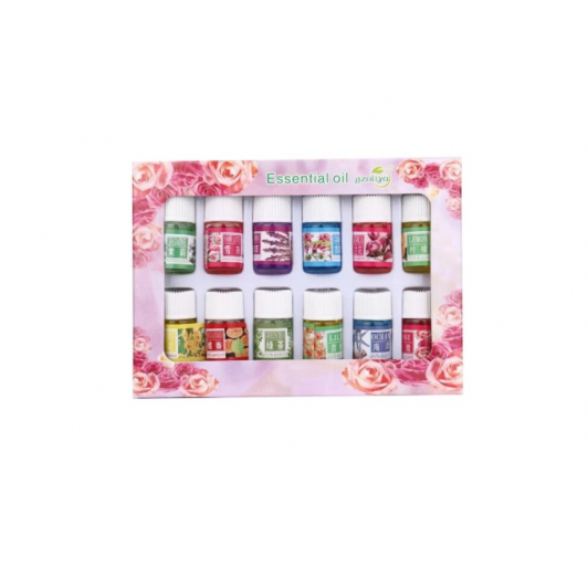 Set 12 x 3ml Uleiuri Parfumate pentru umidificator si SPA, diverse arome