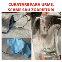 Set 10 lavete microfibra 30 x 30 cm
