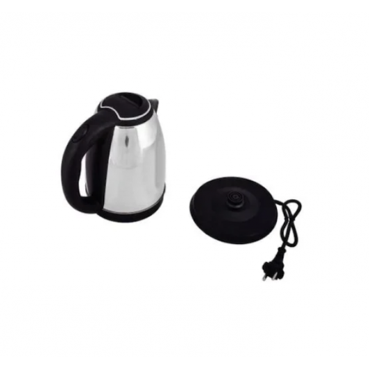 Cana Fierbator Inox, 1500W, 2 L, declansare automata, Inox/Negru